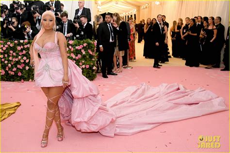 Nicki Minaj Is Pretty In Elaborate Pink Gown At Met Gala 2019 Photo