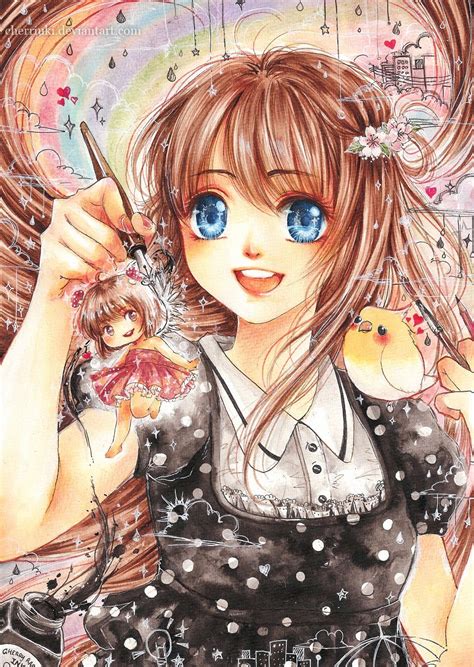 Sophia loren pencil drawing fine art. Imagination by cherriuki.deviantart.com on @deviantART | Anime artwork, Cute girl illustration, Art