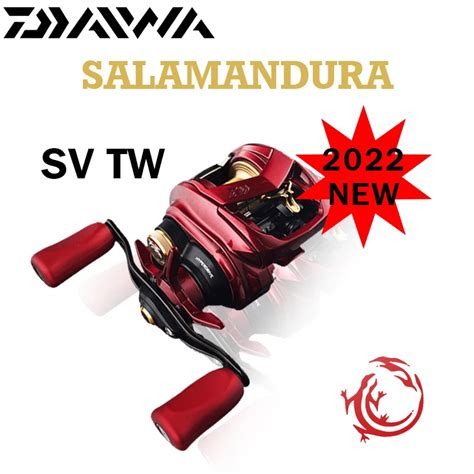 2022 New DAIWA SALAMANDURA SV TW Baitcasting Fishing Reels 70 7 1BB