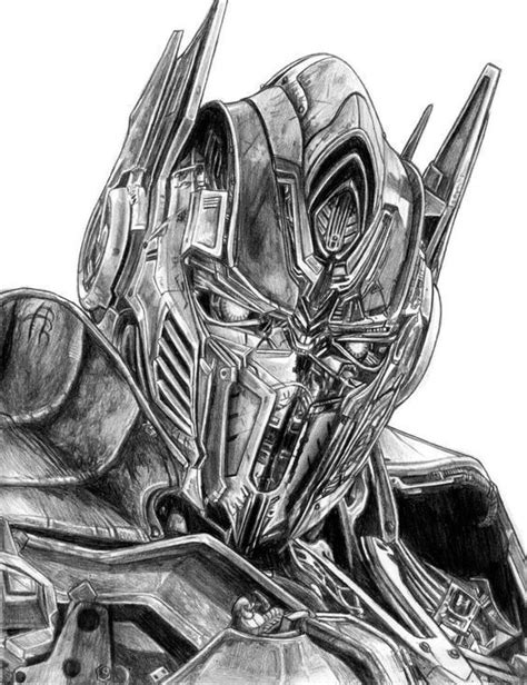 Robotsillustration Transformers Drawing Optimus Prime Wallpaper