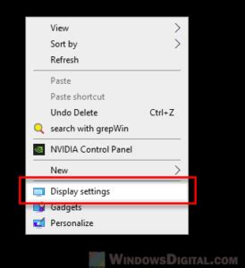 How To Change Main Display Primary Monitor On Windows 10