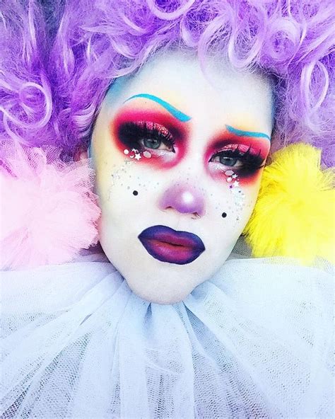 Clown 🎈 Manchesterqueens Drag Dragqueen Perfect Makeup Halloween