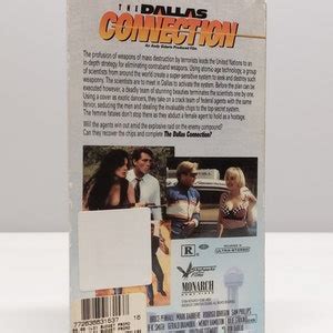 The Dallas Connection Vhs Tape Vintage Retro Movie Collector Video