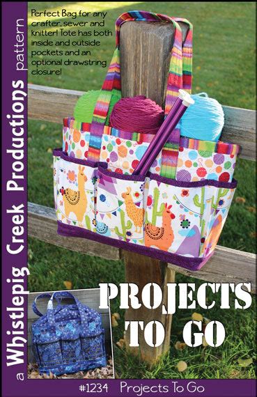 Projects To Go Tote Whistlepig Creek Productions