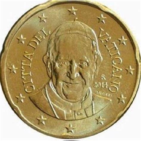 Attenzione, l'immagine è solo di riferimento. 50 cent Vatican 2014 ORIGINE ROULEAUX EURO Papa Francesco ...