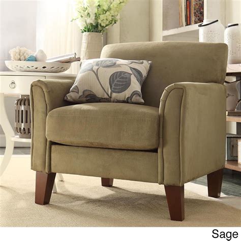 Kick back in an occasional chair that has plush rolled arm and a deep, cozy seat, or make a statement with a curvy bergère chair that would have been as at home in versailles as it is in your living room. Uptown Modern Accent Chair by iNSPIRE Q Classic ...