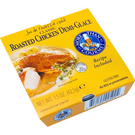 More Than Gourmet Roasted Chicken Demi Glace Chicken Rastelli