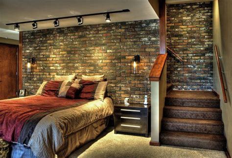 Beautiful Faux Brick Walls Bedroom Furniture Design Home Decor Bedroom