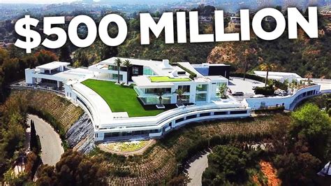 Usa Most Expensive 500 Million Bel Air Mega Mansion Youtube