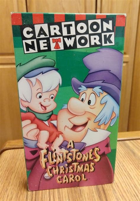 Vntg A Flintstones Christmas Carol Vhs 1994 Cartoon Network Non