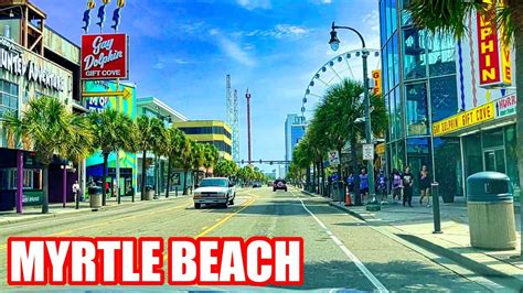 Myrtle Beach Ocean Boulevard Driving Tour Whats New In 2022 Youtube