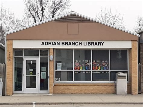 Adrian Library Nobles County Library