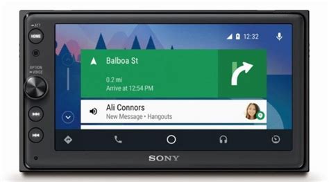 Sony Xav Ax100 Car Audio System Supports Apple Carplay And Android Auto