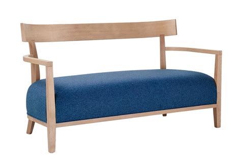 Si rifà ai modelli del settecento il divano due posti art. Divanetto a due posti con schienale in legno | IDFdesign