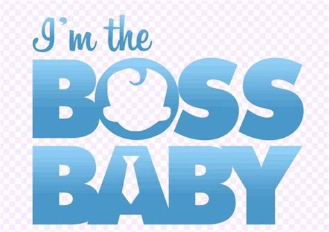 Boss Baby Logo Png Boy Boss Baby Svg Baby Boy Birthday Vector Boss
