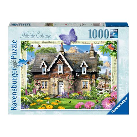 Ravensburger Hillside Cottage Jigsaw Puzzle 1000 Pieces Hobbycraft