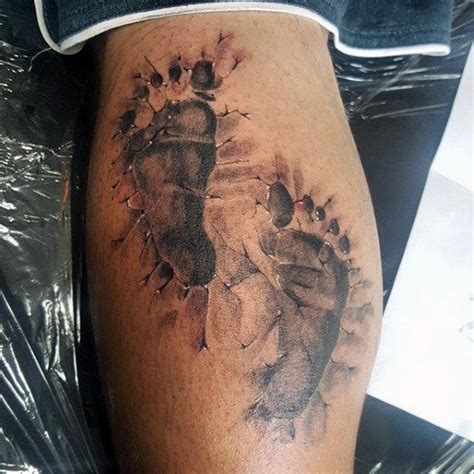 Pin On Footprint Tattoos For Men