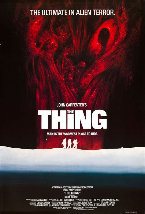 Printable The Thing 1982 Ver 3 Vintage Poster Etsy
