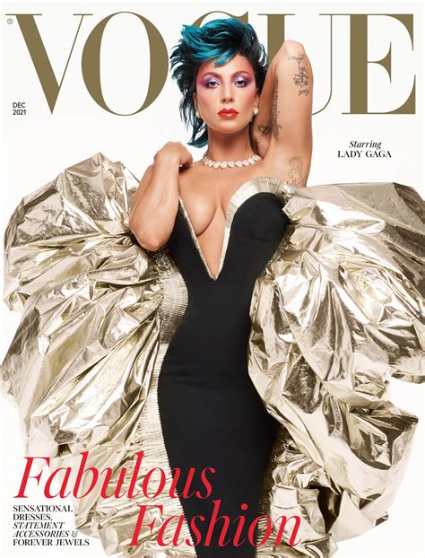 Lady Gaga Poses Nude For Vogue Talks House Of Gucci