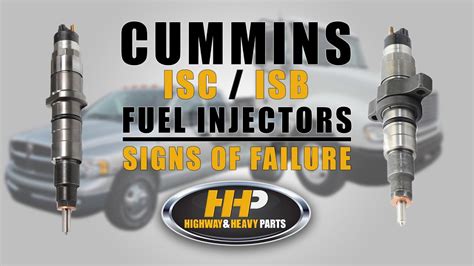 Cummins Isc And Isb Common Rail Injector Signs Of Failure Problems And