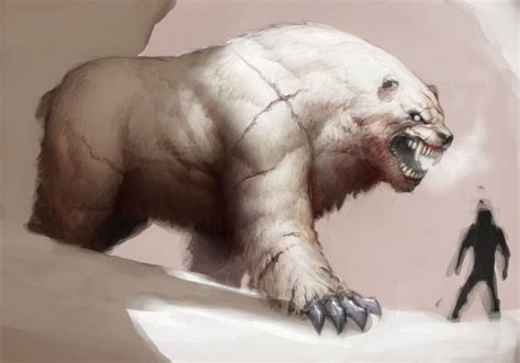 Bear Concept From Vindictus With Images Polar Bear Art Beast