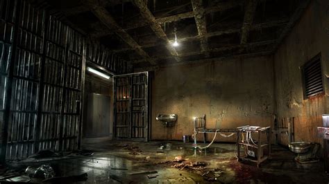 Mental Hospital Of Days Gone By Horror Room Creepy Wallpapers