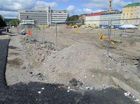 Kuva-Lahti: Lahden toriparkki rakenteilla