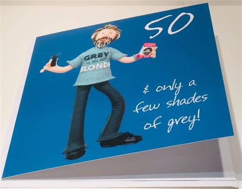 Buy Mens 50th Birthday Card Greeting Card One Lump Or Two Range Holy Mackerel Cards Online At