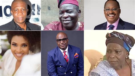 Nigerian Celebrities Who Died Before Their Time In 2020