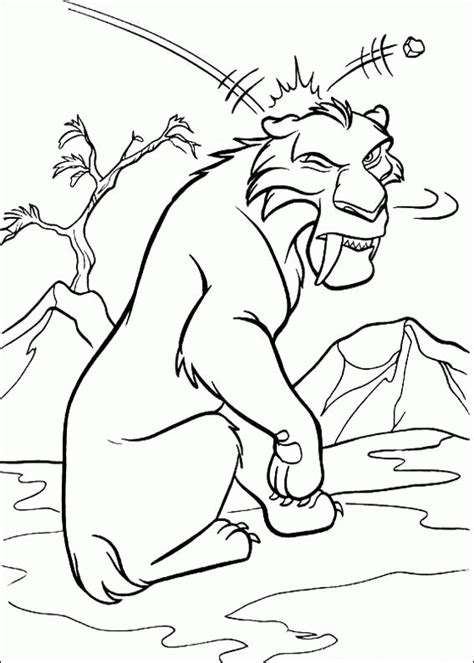 These free, printable thanksgiving coloring pages are fun for kids! Free Cartoon Ice Age Printable Coloring Pages