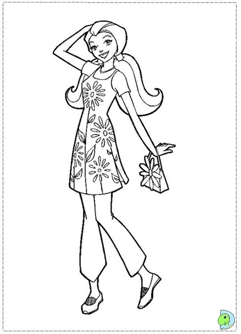 Totally Spies Coloring Page Coloring Pages