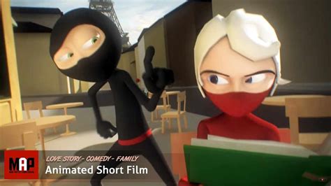 Cute Cgi 3d Animated Short Film A Ninja Love Story Funny