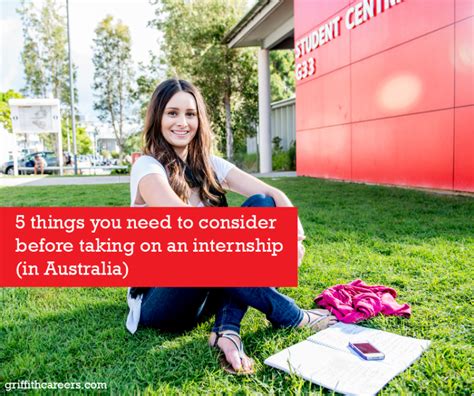 Five Things You Need To Consider Before Taking On An Internship In Australia Griffith