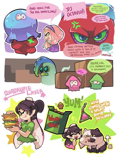 Sapphire 💖💚 On Twitter Splatoon Splatoon Comics Splatoon Memes