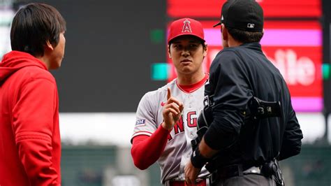 Shohei Ohtani Los Angeles Angels Star Gets Two Pitch Clock Violations