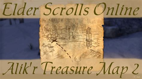 Alik R Treasure Map Elder Scrolls Online Eso