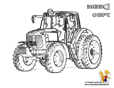 Coloriage Tracteur John Deere Cool Stock 02 Tractor Deere 7430