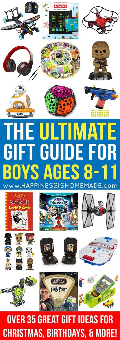 Maybe you would like to learn more about one of these? The Best Gift Ideas for Boys Ages 8-11 | Birthdays, Gift ...