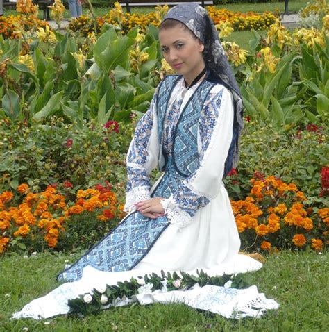 Romanian Folk Traditional Clothing Part 2 Romanian Girls Traditional