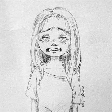 Trends For Easy Crying Sad Girl Drawing Images Sarah Sidney Blogs