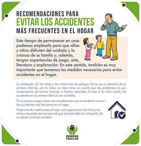 Gu A Para Prevenir Accidentes En El Hogar Portal Icbf Instituto Colombiano De Bienestar