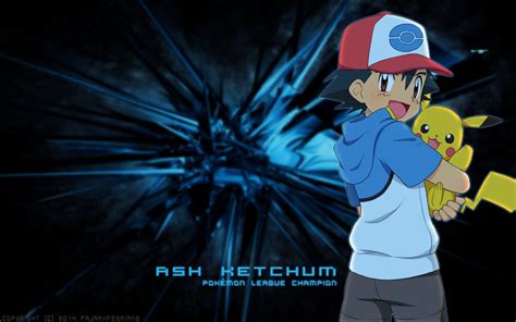 Feel free to send us your own wallpaper and. Pokemon - Ash Kechum Desktop Wallpaper ( HD ) by ...