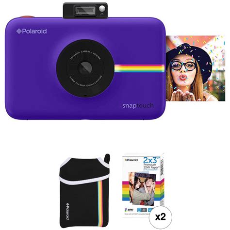 Polaroid Snap Camera Bundle Blue Snapt
