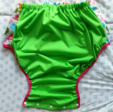 Adult Baby Abdl Short Diaper Cover Waterproof Pul Material Etsy