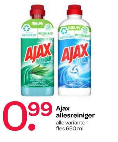 Ajax Allesreiniger Aanbieding Bij Spar