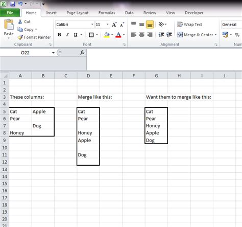 Multiple Columns Into One Excel Hot Sex Picture