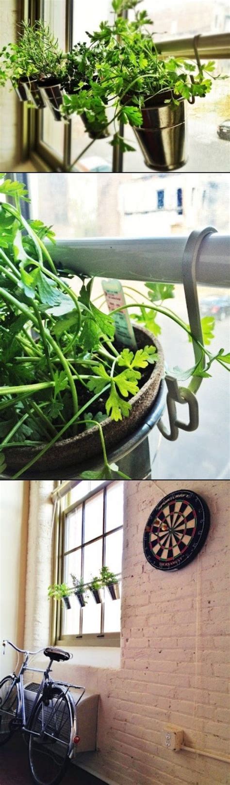 Indoor window sill christmas decoration. DIY Home Garden On Your Window Sill | Kitchen window herb ...