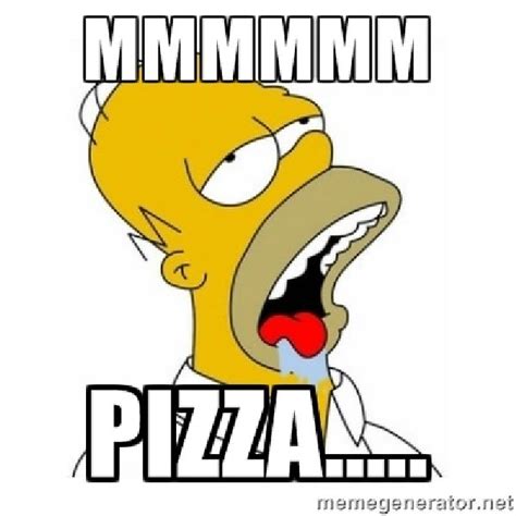 Pizza Doh Homer Simpson Drooling Homer Simpson Simpson