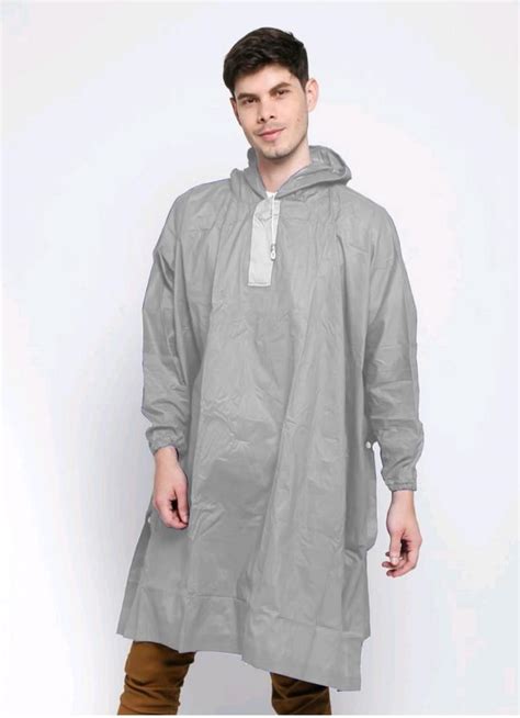 Jas Hujan Poncho Lengan PREMIUM 733  Hijau,One Size  ACI Outdoor