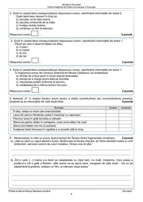 Afișarea rezultatelor finale pentru evaluarea națională este programată pentru data de 4 iulie 2021. Evaluarea Nationala 2021 Romana / Evaluarea Nationala 2021 ...